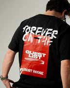 Forever on the Guest List Mont Rouge Graphic T-Shirt – Black
