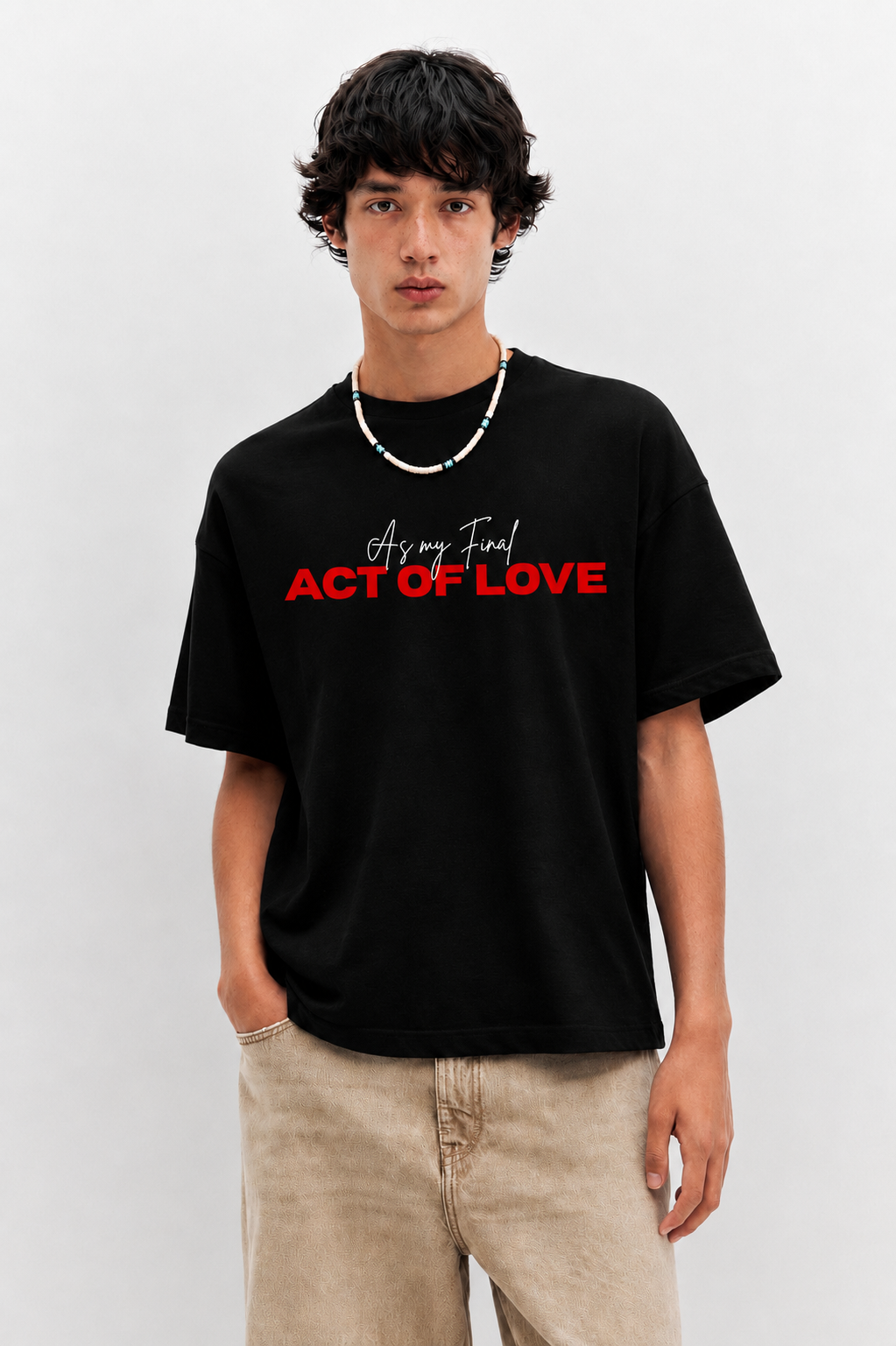 Final Act of Love Graphic T-Shirt – Black