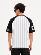 Crazymonk Originals Jersey T-Shirt – White & Black