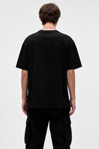Hesitation Anime Graphic T-Shirt – Black