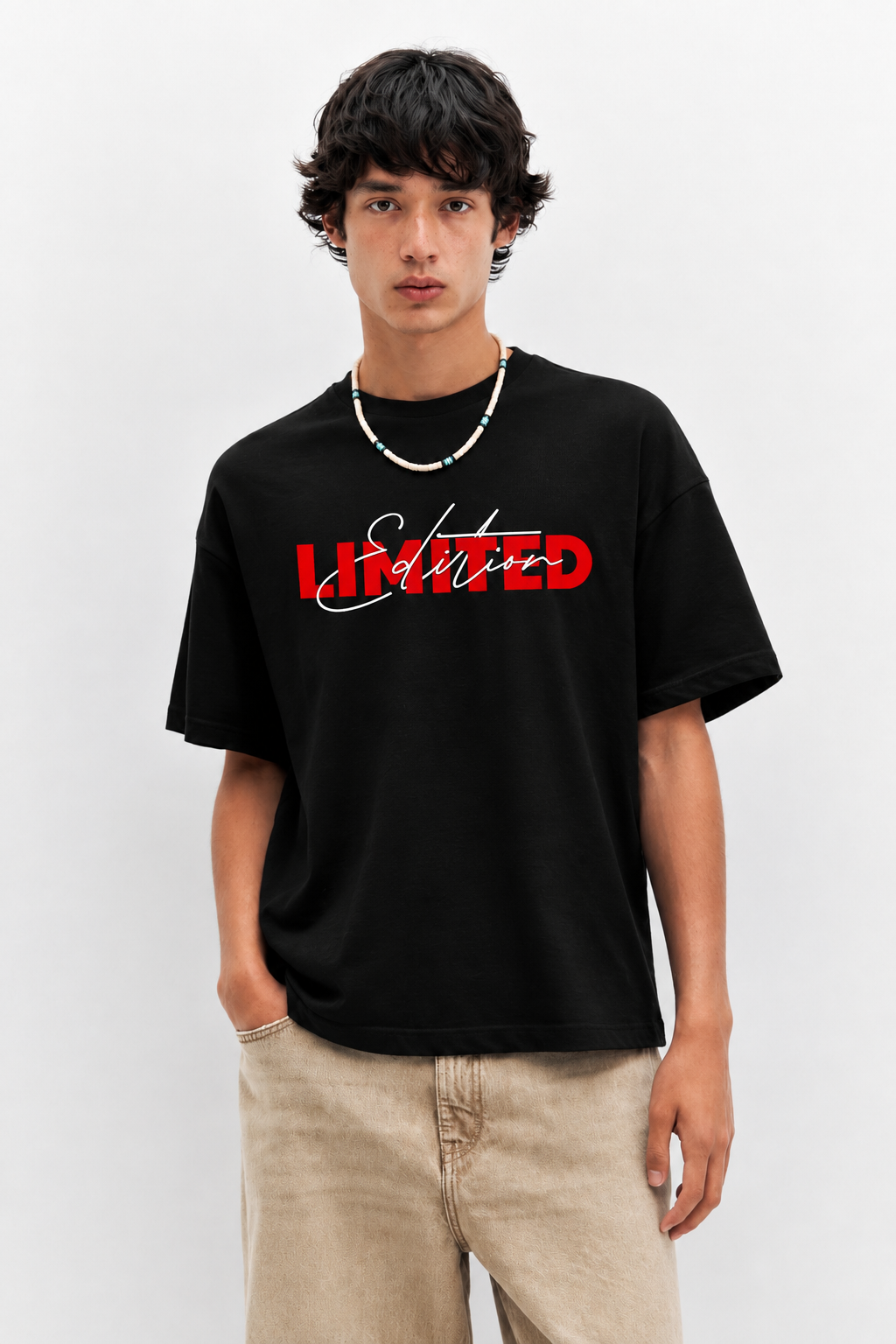 Limited Edition Graphic T-Shirt – Black