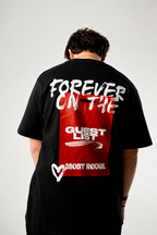 Forever on the Guest List Mont Rouge Graphic T-Shirt – Black