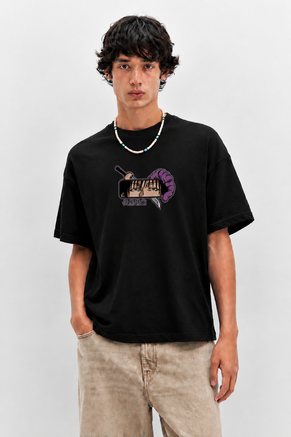 To the One Who Left It All Behind Anime Graphic T-Shirt – Black